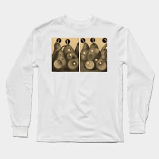 stylized pear viral Long Sleeve T-Shirt